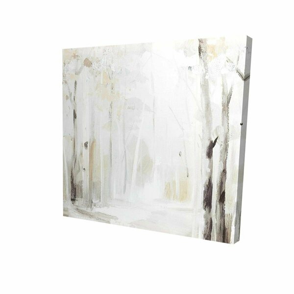 Begin Home Decor 32 x 32 in. Winter Forest-Print on Canvas 2080-3232-LA17
